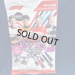 画像1: 並行輸入品●Topps F1 トレーディングカードシーズン2024 スターターキット アルバム＆カード39枚 LIMITED 2枚　セット