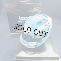 画像1: 新品正規入荷品●SPARK1/5 ALPINE 2024（P.ガスリー）ミニヘルメット 