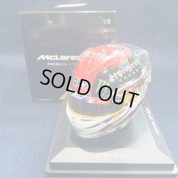 画像1: 新品正規入荷品●SPARK1/5 McLAREN JAPANESE GP 2024（L.ノリス）ミニヘルメット 