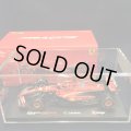 新品正規入荷品●burago1/43 FERRARI SF-24 (C.ルクレール）2024 #16 ※アクリルケース＆ドライバーフィギュア付