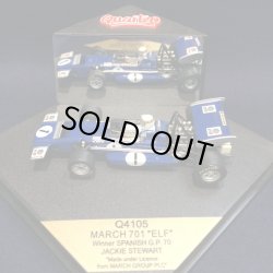 画像1: セカンドハンド品●QUARTZO 1/43 MARCH 701 ELF WINNER SPANISH GP 1970 (J.STEWART) #1