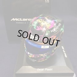 画像1: 新品正規入荷品●SPARK1/5 McLAREN MIAMI GP 2024 (O.ピアストリ）ミニヘルメット