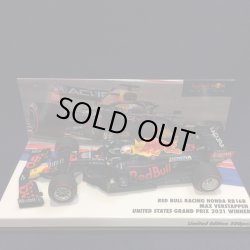 画像1: セカンドハンド品●ユーロスポーツ別注●PMA1/43 RED BULL HONDA RB16B US GP 2021 (M.フェルスタッペン）#1