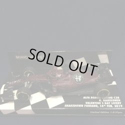 画像1: セカンドハンド品●PMA1/43 ALFA ROMEO C38 SHAKEDOWN FIORANO 2019 （K.ライコネン） VALENTINE DAY