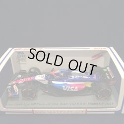 画像1: 新品正規入荷品●SPARK1/43 VISA CASH VCARB 01 MIAMI GP 2024 （D.リカルド）#3