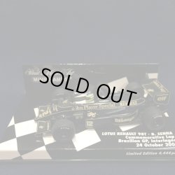 画像1: セカンドハンド品●PMA1/43 LOTUS RENAULT 98T COMMEMORATIVE LAP BRAZILIAN GP 2004 (ブルーノ・セナ）#12