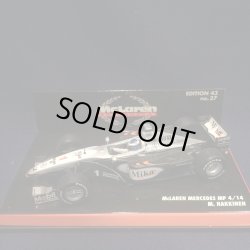 画像1: セカンドハンド品●特価品●PMA1/43 McLAREN MERCEDES MP4/14（M.ハッキネン）#1