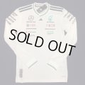 （オーセンティック）メルセデス AMG ペトロナス F1 チーム ドライバー ロングスリーブシャツ ホワイト 2025 /アディダス （サイズ　L）