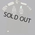 メルセデス AMG ペトロナス F1 チーム ドライバー ポロシャツ ブラック 2025 /アディダス (サイズ S)