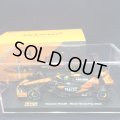 新品正規入荷品●burago1/43 McLAREN MCL 38 MIAMI GP 2024 (L.ノリス） ※アクリルケース＆ドライバーフィギュア付