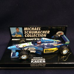 画像1: セカンドハンド品●PMA1/43 BENETTON RENAULT B195 EUROPE GP 1995 (M.シューマッハ）#1 Nr22