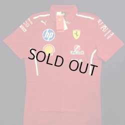 画像1: PUMA スクーデリア フェラーリ SF チーム シャツ レッド 2025 (サイズ XL)