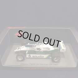 画像1: 新品正規入荷品●SPARK 1/43 WILLIAMS FW08 3rd GERMAN GP 1982 (K.ロズベルグ）#6 
