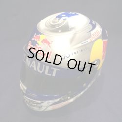 画像1: 希少品●1/2スケール RED BULL2010 プルトップ仕様ミニヘルメット (S.ベッテル）