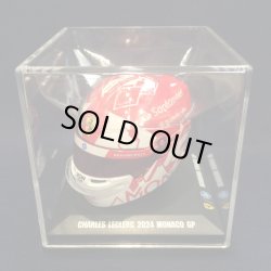 画像1: 新品正規入荷品●LOOKSMART 1/5 FERRARI F1 MONACO GP 2024 (C.ルクレール）ミニヘルメット