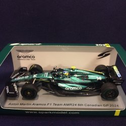 画像1: 新品正規入荷品●SPARK 1/43 ASTON MARTIN AMR24 6th CANADIAN GP 2024 (F.アロンソ）#14