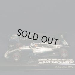 画像1: セカンドハンド品●PMA1/43 MERCEDES-AMG PETRONAS W08 WORLD CHAMPION 2017 MEXICAN GP （L.ハミルトン）#44