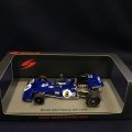 新品正規入荷品●SPARK 1/43 TYRRELL 004 FRENCH GP 1972 (P.デパイエ) #8