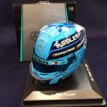 新品正規入荷品●SPARK1/5 MERCEDES F1 ABU DHABI GP 2024 (G.ラッセル）ミニヘルメット