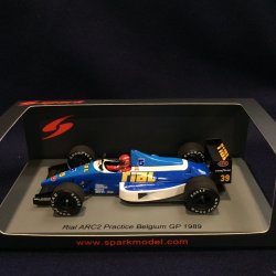 画像1: 新品正規入荷品●SPARK 1/43 RIAL ARC PRACTICE BELGIUM GP 1989 P.H.RAPHANEL) #39