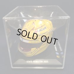 画像1: 新品正規入荷品●LOOKSMART 1/5 FERRARI F1  (L.ハミルトン）2025 ミニヘルメット