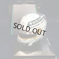 画像1: 新品正規入荷品●SPARK1/5 MERCEDES F1 QATAR GP 2024 (G.ラッセル）ミニヘルメット