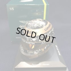 画像1: 新品正規入荷品●SPARK1/5 ASTON MARTIN F1 MEXICAN GP 2024 (F.アロンソ）ミニヘルメット
