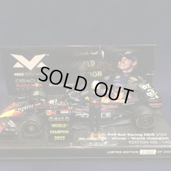 画像1: セカンドハンド品●PMA1/43 RED BULL HONDA RB18 WINNER JAPANESE GP WORLD CHAMPION 2022 (M.フェルスタッペン）#1