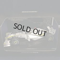 画像1: セカンドハンド品●WORLD CHAMPIONパッケージ●PMA1/43 BRAWN MERCEDES BGP001 (J.バトン）2009 #22