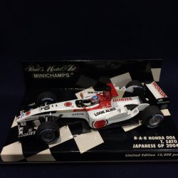 画像1: セカンドハンド品●PMA1/43 BAR HONDA 006 JAPANESE GP 2004 (佐藤琢磨）#10