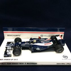 画像1: セカンドハンド品●PMA1/43 WILLIAMS RENAULT FW34　(P.マルドナード） 2012