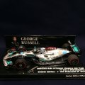 セカンドハンド品●PMA1/43 MERCEDES-AMG PETRONAS W13 1st WIN BRAZILIAN GP (G.ラッセル）2022 #63