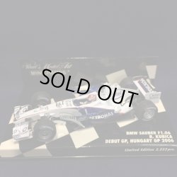 画像1: セカンドハンド品●PMA1/43 BMW SAUBER F1.06 DEBUT GP HUNGARY GP 2006 (R.クビサ）#17