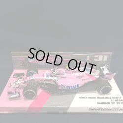 画像1: セカンドハンド品●PMA1/43 FORCE INDIA MERCEDES VJN11 BAHRAIN GP 2018 (E.オコン）#31