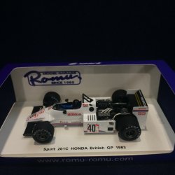 画像1: セカンドハンド品●ROMU別注●SPARK1/43 SPIRIT HONDA BRITISH GP 1983 (S.ヨハンソン）#40