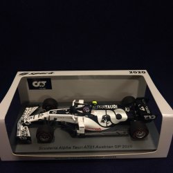 画像1: セカンドハンド品●SPARK1/43 SCUDERIA ALPHA TAURI AT01 AUSTRIAN GP 2020 (P.ガスリー）#10