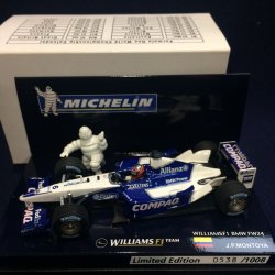 画像1: セカンドハンド品●ミシュラン別注●PMA1/43 WILLIAMS BMW FW24 (J.モントーヤ）#6