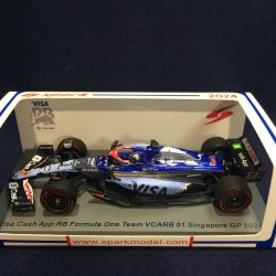画像1: 新品正規入荷品●SPARK 1/43 VISA CASH APP RB F１ VCARB 01 SINGAPORE GP 2024（D.リカルド）#3
