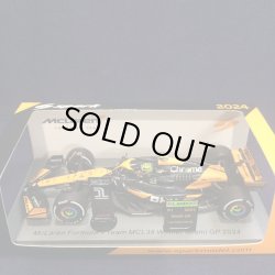 画像1: 新品正規入荷品●SPARK 1/43 McLAREN MCL38 WINNER MIAMI GP 2024 (L.ノリス）#4