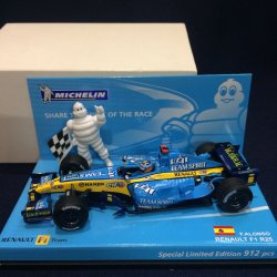 画像1: セカンドハンド品●ミシュラン別注●PMA1/43 RENAULT R25 (F.アロンソ）#5