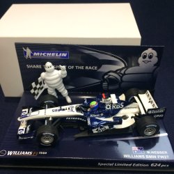 画像1: セカンドハンド品●ミシュラン別注●PMA1/43 WILLIAMS BMW FW27 (M.ウェーバー）#7