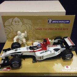 画像1: セカンドハンド品●ミシュラン別注●PMA1/43 BAR HONDA BAR006 (佐藤琢磨）#10