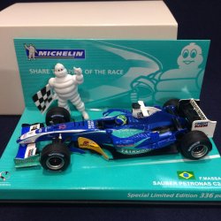 画像1: セカンドハンド品●ミシュラン別注●PMA1/43 SAUBER PETRONAS C24 (F.マッサ）#12