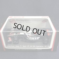 画像1: 新品正規入荷品●SPARK1/64 HAAS F1 VF-24 10th AUSTRALIAN GP 2024 (K.マグヌッセン）#20