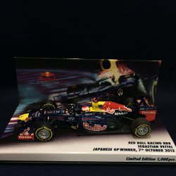 画像1: セカンドハンド品●ユーロスポーツ別注●PMA1/43 RED BULL RB8 WINNER JAPANESE GP 2012 (S.ベッテル）#1