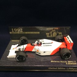 画像1: セカンドハンド品●PMA1/43 鈴鹿レジェンド McLAREN HONDA MP4/7 (G.ベルガー）#2