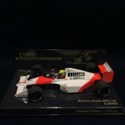 画像1: セカンドハンド品●PMA1/43 鈴鹿レジェンド McLAREN HONDA MP4/5B (A.セナ）#27