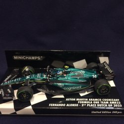 画像1: 新品正規入荷品●PMA1/43 ASTON MARTIN AMR23 2nd PLACE DUTCH GP 2023 (F.アロンソ） #14