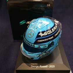 画像1: 新品正規入荷品●SPARK1/5 MERCEDES F1 2025 (G.ラッセル）#63 ミニヘルメット