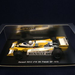 画像1: セカンドハンド品●SPARK 1/43 RENAULT RS12 3rd FRENCH GP 1979 (R.ARNOUX)) #16